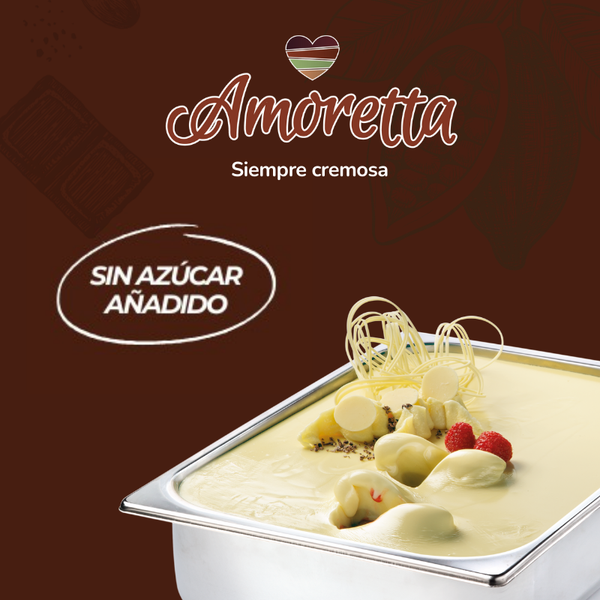 Amoretta White NSA (Sin azúcares añadidos)