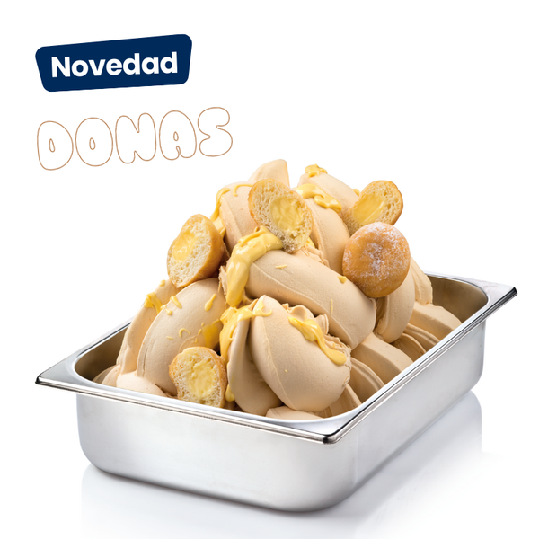 DONAS CON CREMA PASTELERA SET